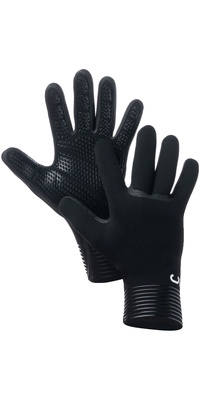 2026 C-Skins 3mm neopren våddragtshandsker med ledning C-GLWI3 - sort