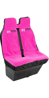 2026 Dryrobe Dobbelt Bilsædebetræk DRDCSC  Black / Lyserød