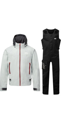 Gill Verso Inshore Racing Jakke Og Bukser Sejldragt V101JV101T - Light Grey