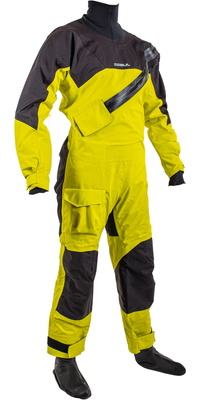 2026 Gul Junior Dartmouth Eclip Zip Drysuit GM0389-B9 - Sulphur /... Black