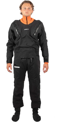 Gul Herre Code Zero Stretch U-Zip Tørdragt GM0368-B9 - Black