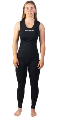 2026 Gul Kvinder Code Zero 1mm Long Jane Våddragt CZ4310/C2 - Black