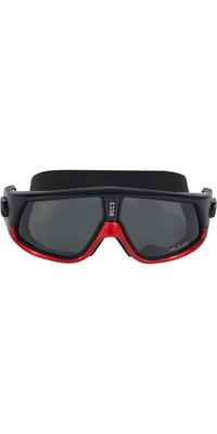 2026 Huub Ryft Open Water Svømmebriller A2-RYFT - Black / Rød / Mørk Røg