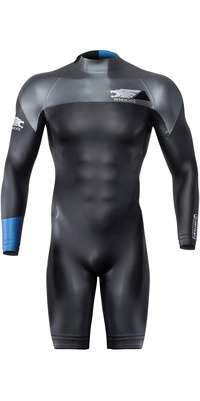 2026 HO Sports Syndicate Dry -Flex 1.5mm Langærmet Back Zip Shorty Våddragt HA-WET-SYN-LS - Black