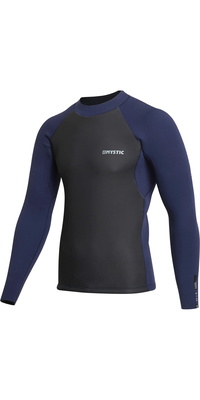 2026 Mystic Mænd Star 2mm Langærmet Surf Top 35001.230171 - Navy