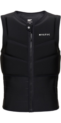 2026 Mystic Herre Star Front Zip Kite Impact Vest 35005.23023 - Black
