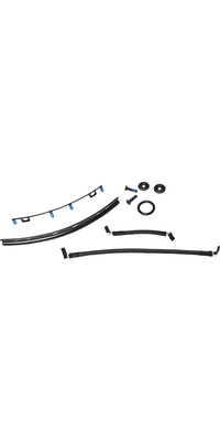 2026 Mystic Stealth Bar Gen 3 Surf Rope Kit 35009.230078 - Sort