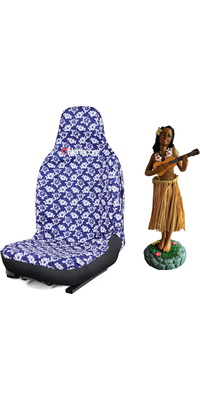 2026 Northcore Vandtæt Bilsædebetræk & Hawaiiansk Hula Instrumentbræt Dukke Bundle Nchw - Hibiscus