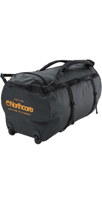 2026 Northcore Duffeltaske Med Hjul 110L NOCO123DB - Black / Orange