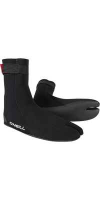 2026 ONeill Heat Ninja 5/4 mm våddragtstøvler med delt tå 5556 - sort