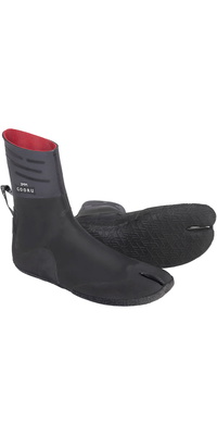 2025 ONeill Gooru Dip 3mm Split Toe Wetsuit Boots 5602 - Røg / Sort