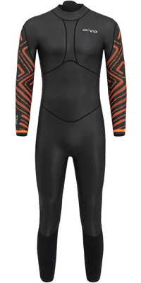 2026 Orca Vitalis Breast Stroke Open Water Swim Back Zip Våddragt NN2B0501 - Herre Black
