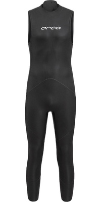 2026 Orca Vitalis Light Open Water Swim Sleeveless Våddragt Til Herrer NN2L0501 - Black