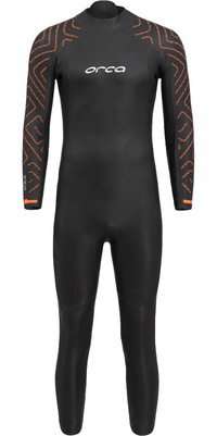 2026 Orca Herre Vitalis TRN Åbent Vand Svømmevåddragt Back Zip NN280401 - Black