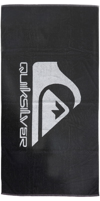 2026 Quiksilver Salty Trims Strandhåndklæde AQYAA03187 - Sort