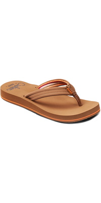 2026 Reef Cushion Breeze-klipklapper Til Kvinder CJ0184  Tan / Smoothie