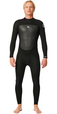 Rip Curl Omega 5/3mm Back Zip 2026 Våddragt Til Mænd, 15GMFS Black