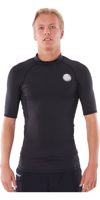 2026 Rip Curl Thermopro 1mm kortærmet termovest til mænd WLYYBM - Sort