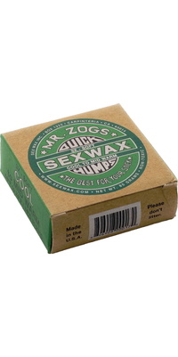 2026 Sex Wax Quick Humps Kølig Til Mellemvarm Surfvoks Swwqh - Grøn