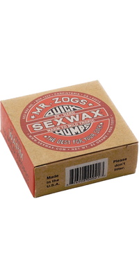 2026 Sex Wax Quick Humps Varm Til Mild Tropic Surf Wax Swwqh - Rød