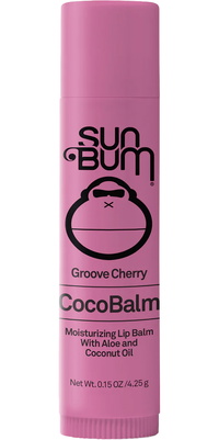 2026 Sun Bum CocoBalm fugtgivende læbepomade 4,25 g - Groove Cherry