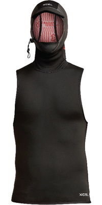2026 Xcel Infiniti 2mm Vest Med Neoprenhætte XW23ANR102H9 - Black