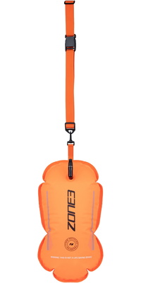 2026 ZONE3 Genanvendt Svømmesikkerhedsbøje / Slæbeflyder SA23RSBTF113 - Hi-Vis Orange