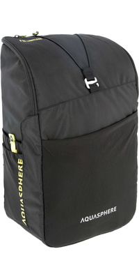 2025 Aquasphere 35L Transistion-rygsæk BA2000171 - Black / Bright Yellow