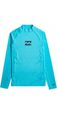 2026 Billabong Drenge Waves All Day UV50 Langærmet Lycravest EBBWR00100 - Bright Blue