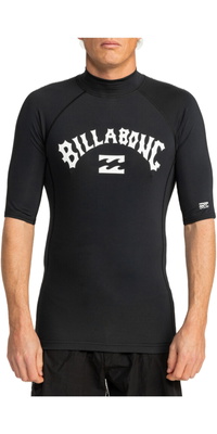 Billabong Herre Logo Surf Kortærmet Lycravest EBYWR03010 - Black