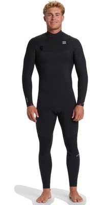 2025 Billabong Herre Revolution Natural 5/4mm Chest Zip Wetsuit ABYW100269 - Black