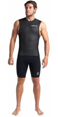 2026 C-Skins Mens Legend 2/ 2mm Neopren Våddragt Vest C-LE22VE - Black