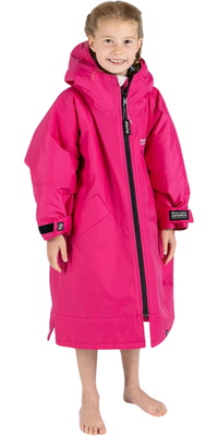 2026 Dryrobe Junior Advance Langærmet Omklædningskåbe V3KSLSDA - Pink / Lysegrå