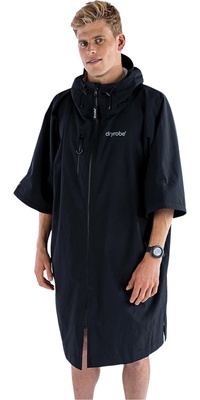 2026 Dryrobe Lite Kortærmet Robe AS SS DL BG - Black Grey