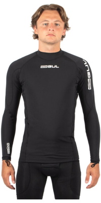 2026 Gul Mens Code Zero Evoskin Long Sleeve Lycra Vest CZ0001 - Black