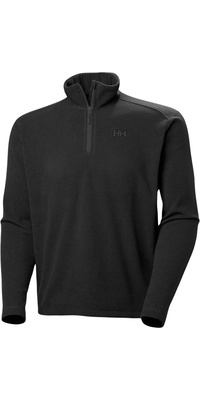 2026 Helly Hansen Herre Daybreaker 1/2 Zip Fleece 50844 - Black
