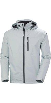 2025 Helly Hansen Herre Crew Hooded Midlayer Jacket 2.0 34442 - Grey Fog