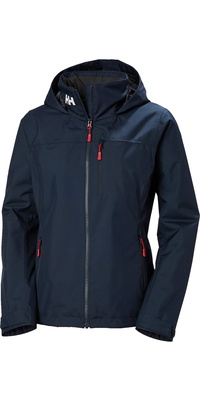 2026 Helly Hansen Womens Crew Sejljakke 2.0 34447 - Med HÃ¦tte Og Mellemlag Navy