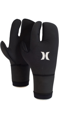 2025 Hurley Advantage Plus 5mm 3-finger Handsker CI7318 - Black