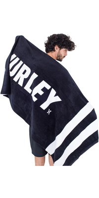 Hurley 2026 Fastlane 2 Stripe Håndklæde AMAX23Q1FT - Black