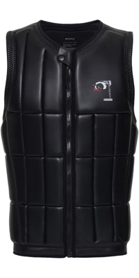 2026 Mystic Herre Anarchy Front Zip Wake Impact Vest 35005.240210 - Black
