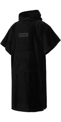 2025 Mystic Bomuld Deluxe Poncho 35018.240417 - Black