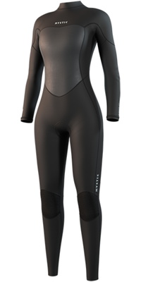 Mystic Brand 3/2mm Back Zip Flatlock 2026 Våddragt Til Kvinder 35000.250060 - Black