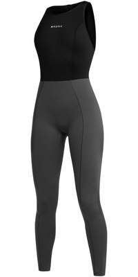 2026 Mystic Womens Lunar 2mm Back Zip Long Jane Våddragt 35000.240211 - Black