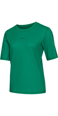 Mystic Womens Solstice Short Sleeve Lycra Vest 35001.240172 - Green