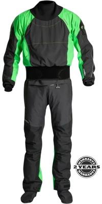 2026 Nookie Fusion Latex Tørdragt DR50 - Black / Grøn