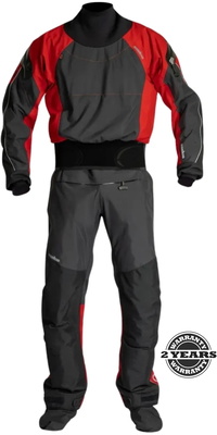 2026 Nookie Fusion Latex Tørdragt DR51 - Black / Rød