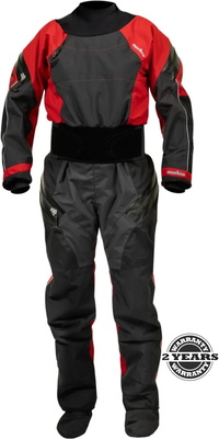 2026 Nookie Dame Fusion Latex Tørdragt DR61 - Black / Rød