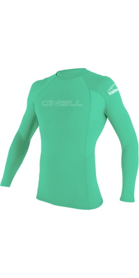 2026 ONeill Youth Basic Skins Langærmet Lycravest 3346 - Light Aqua