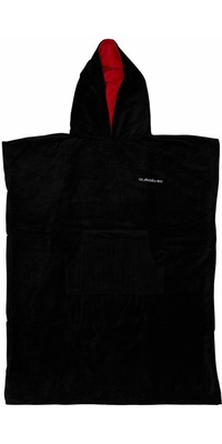 Quiksilver Poncho Black 2026 Puslekåbe Med Hætte Og Håndklæde / EQYAA04032 - /... Jet Black
